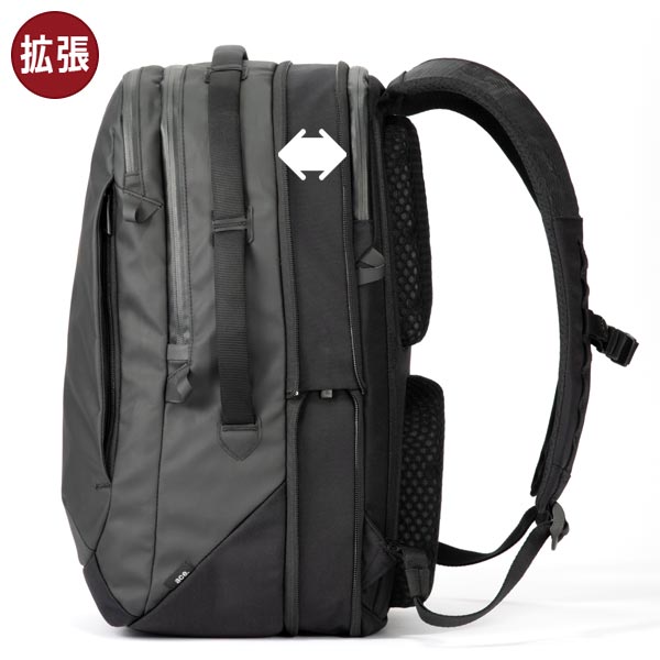 Ace（エース） ace. ラグレンティスエアV 蒸れ対策リュック (19L) 拡張