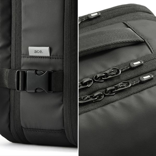Ace（エース） ace. スペースオプト 真空圧縮リュック (31L/39L) 拡張
