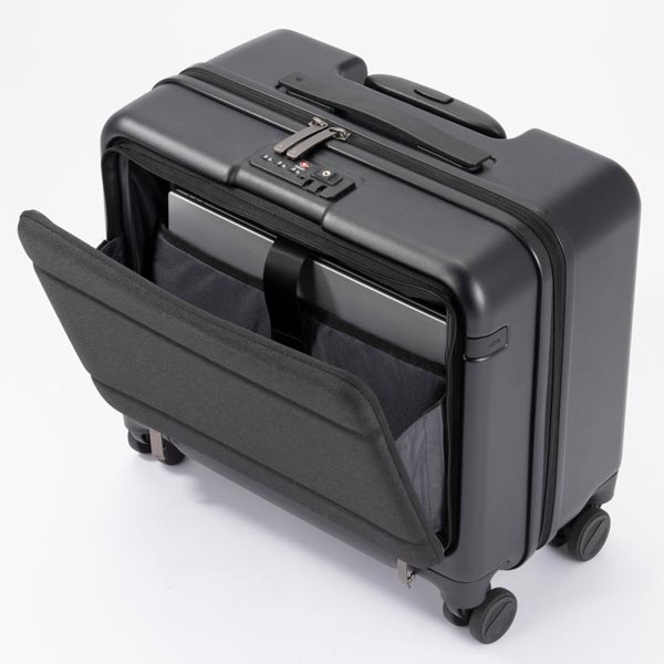 ace. コンビクルーザーTR ヨコ型 (28L) スーツケース フロントポケット搭載 PC収納 2〜3泊用 機内持ち込みサイズ エースジーン 05151｜travel-goods-toko｜03