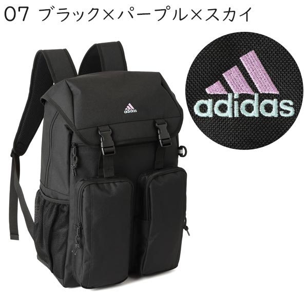 adidas アディダス リュックサック かぶせ型 (32L) 通学向け B4収納 15.6インチPC対応 男女兼用 スクールバッグ リサイクル素材 68242｜travel-goods-toko｜16