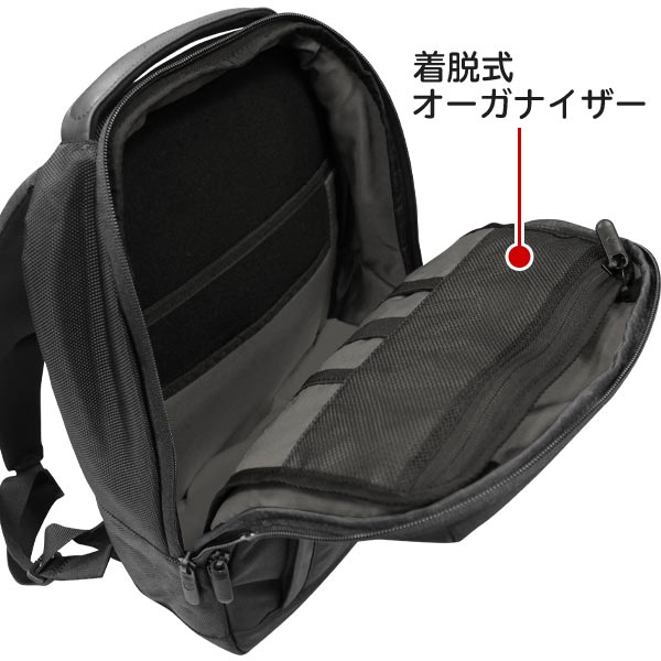 ビクトリノックス アルトモント プロフェッショナル シティ ラップトップ バックパック (14L) 14インチPC収納 着脱式オーガナイザー付き 612253｜travel-goods-toko｜05