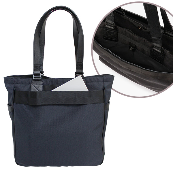 BRIEFING FUSION BS TOTE HD ブリーフィング フュージョン ビーエストート トートバッグ ビジネス A4サイズ レザー 日本製 メンズ レディース BRM191T31の画像