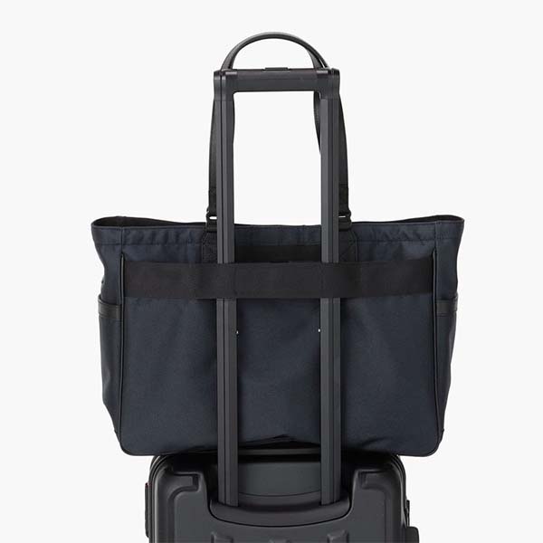 BRIEFING FUSION SQ TOTE HD ブリーフィング フュージョン エスキュートートHD トートバッグ ビジネス A4サイズ B4サイズ レザー 日本製 メンズ BRA203T05の画像
