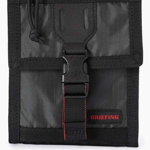 美品 BRIEFING ブリーフィング ネックウォレット 首かけ 財布 BRIEFING（ブリーフィング） BRIEFING MULTI NECK WALLET マルチネック