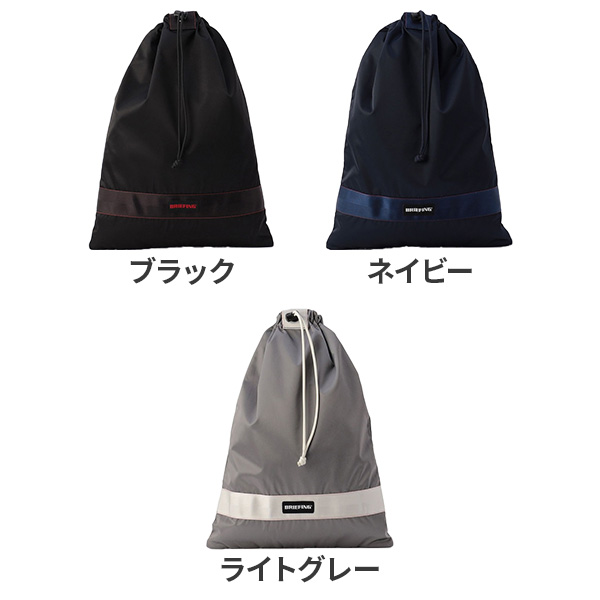 BRIEFING ラウンド小物 DRAWSTRING ECO TWILL　ポーチ BRIEFING GOLF DRAWSTRING POUCH M ECO TWILL ブリーフィング
