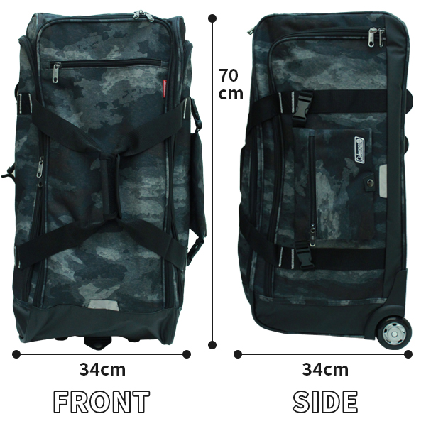 美品 Coleman コールマン ボストンキャリー77L 14-10 Coleman コールマン ボストンキャリー (77L) 14-10 3Way 大容量