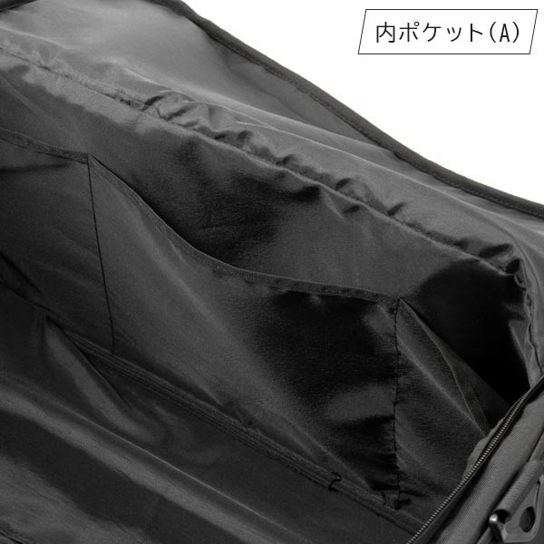 EDGELINK AEROCRUISE エッジリンク エアロクルーズ ボストンキャリー (65L) スケボー収納 2輪 2WAY ショルダーベルト付き 男女兼用 ACE 60291の画像