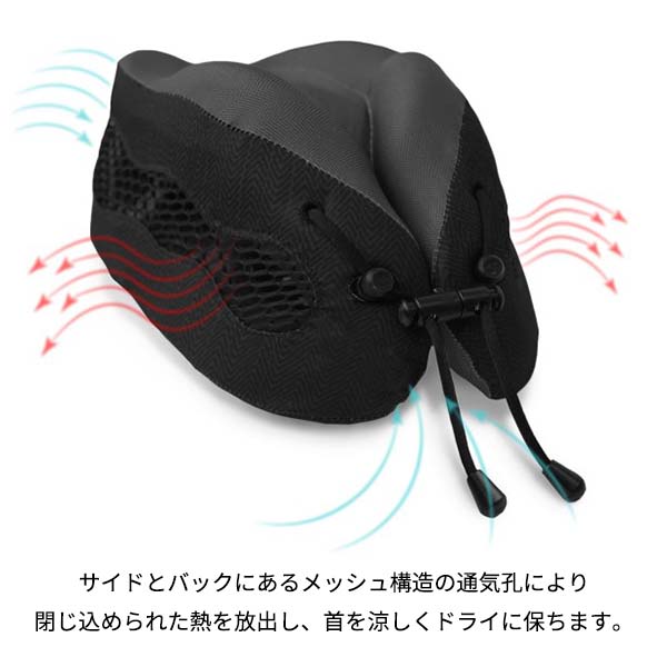 【Cabeau】トラベルネックピロー　 EVOLUTION COOLグレー Cabeau Cabeau Evolution Cool カブー エボリューションクール