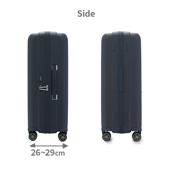 Samsonite HI-FI サムソナイト ハイファイ スピナー68  73-81L スーツケース 4-6泊用 正規10年保証付 (KD8*002/132801) 正規品 軽量｜travel-goods-toko｜03