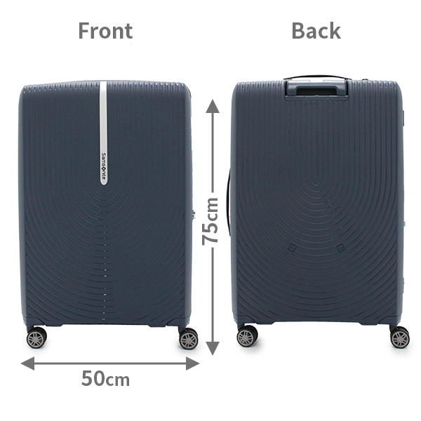 Samsonite HI-FI サムソナイト ハイファイ スピナー75 100-110L スーツケース 1週間以上 正規10年保証付  (KD8*002/132802) 正規品 軽量