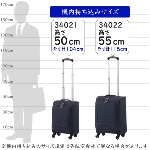 hiromichi nakano ヒロミチナカノ テッラ ソフトトローリー (36L) 機内