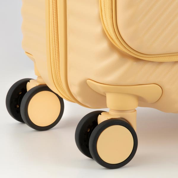 エース HaNT/ハント ココント スーツケース (36L/最大44L) トランク型 1室収納 フロントオープン 拡張 ファスナータイプ 2〜3泊用 機内持ち込みサイズ 05511の画像