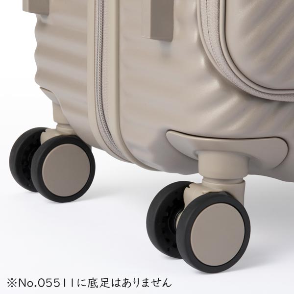 エース HaNT/ハント ココント スーツケース (36L/最大44L) トランク型 フロントオープン 拡張機能 ファスナータイプ 2〜3泊用 機内持ち込みサイズ 05511 | Ace | 09