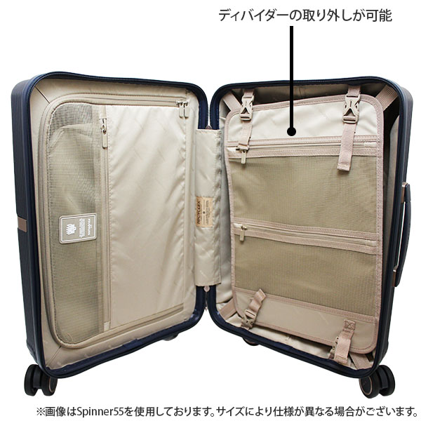 Samsonite Minter サムソナイト ミンター スピナー69 エキスパンダブル 75-92L スーツケース 4〜6泊用 拡張機能付  正規10年保証付 (HH5*002/134536)