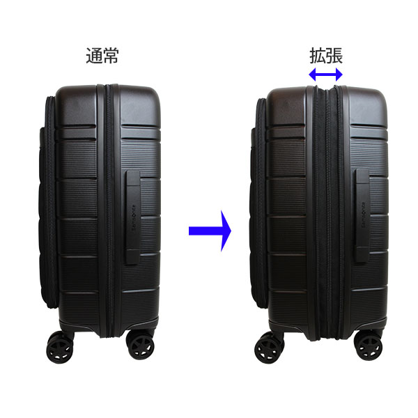 Samsonite Neopod サムソナイト ネオポッド スピナー55 エキスパンダブル 41 48L スーツケース 1 3泊用 拡張機能 正規10年保証付 (KH3*002/139874) :neopod 139874:スーツケース旅行用品専門店トコー