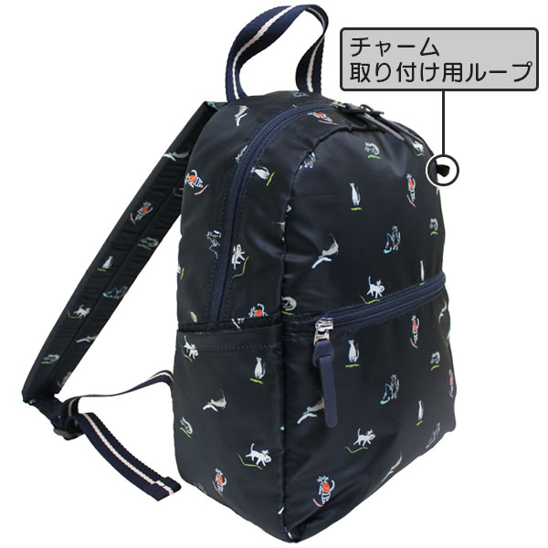 にゃー デザインリュック・バックパック Ace エース PUJOLS ニャンズトリップ2 リュックサック 11L 猫