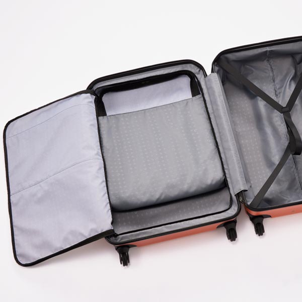 プロテカ スーツケース ポケットライナー2 (74L) フロントポケット搭載 ストッパー付き ファスナータイプ 5〜7泊用 手荷物預け入れサイズ 01343｜travel-goods-toko｜06
