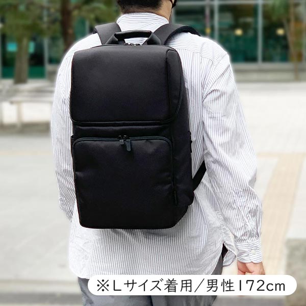 スターツ スタイルリュック L (20L) 背負ったまま出し入れできるハーネスポケット搭載 撥水 15インチノートPC対応 KF-04