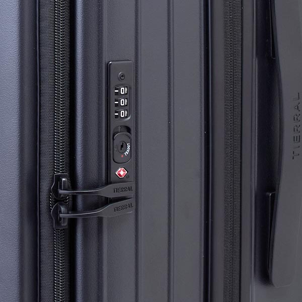 TIERRAL ティエラル TOMARU 2.0 ストッパー付きスーツケース Lサイズ (86L/98L) フロントオープン 拡張 リサイクル素材 ファスナータイプ 手荷物預け入れの画像