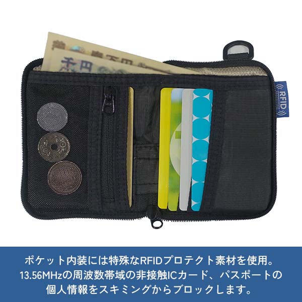 トラベルイクイップメント ウォレットミニ