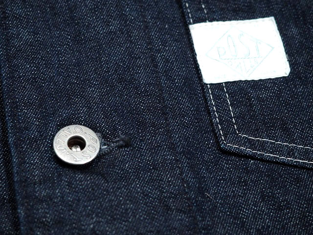 POST OVERALLS(ポストオーバーオールズ）/#1104-10DI STOKER'S JACKET