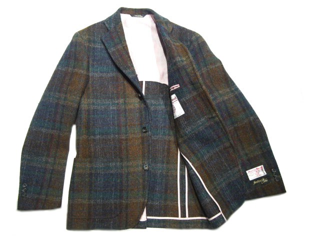 SOUTHWICK（サウスウィック）/CAMBRIDGE HARRIS TWEED JACKET/navy