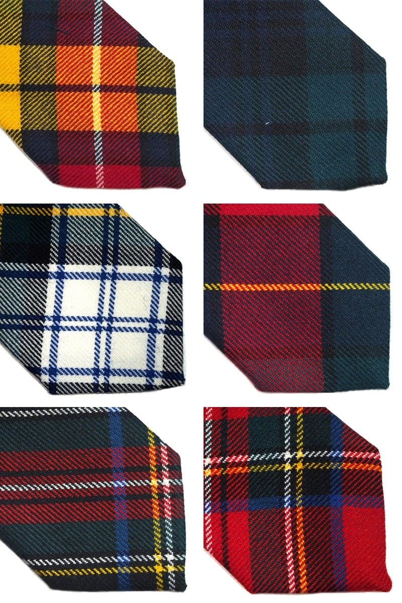 MARCEL LASSANCE タータンチェック柄ネクタイ　SCOTLAND製 MARCEL LASSANCE タータンチェック柄ネクタイ SCOTLAND製 - メルカリ