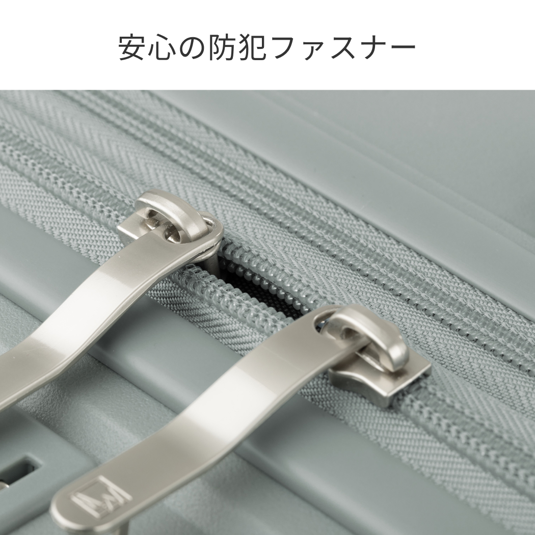 LW VITA 5304-69 スーツケース ファスナータイプ 軽量 大容量 1年保証
