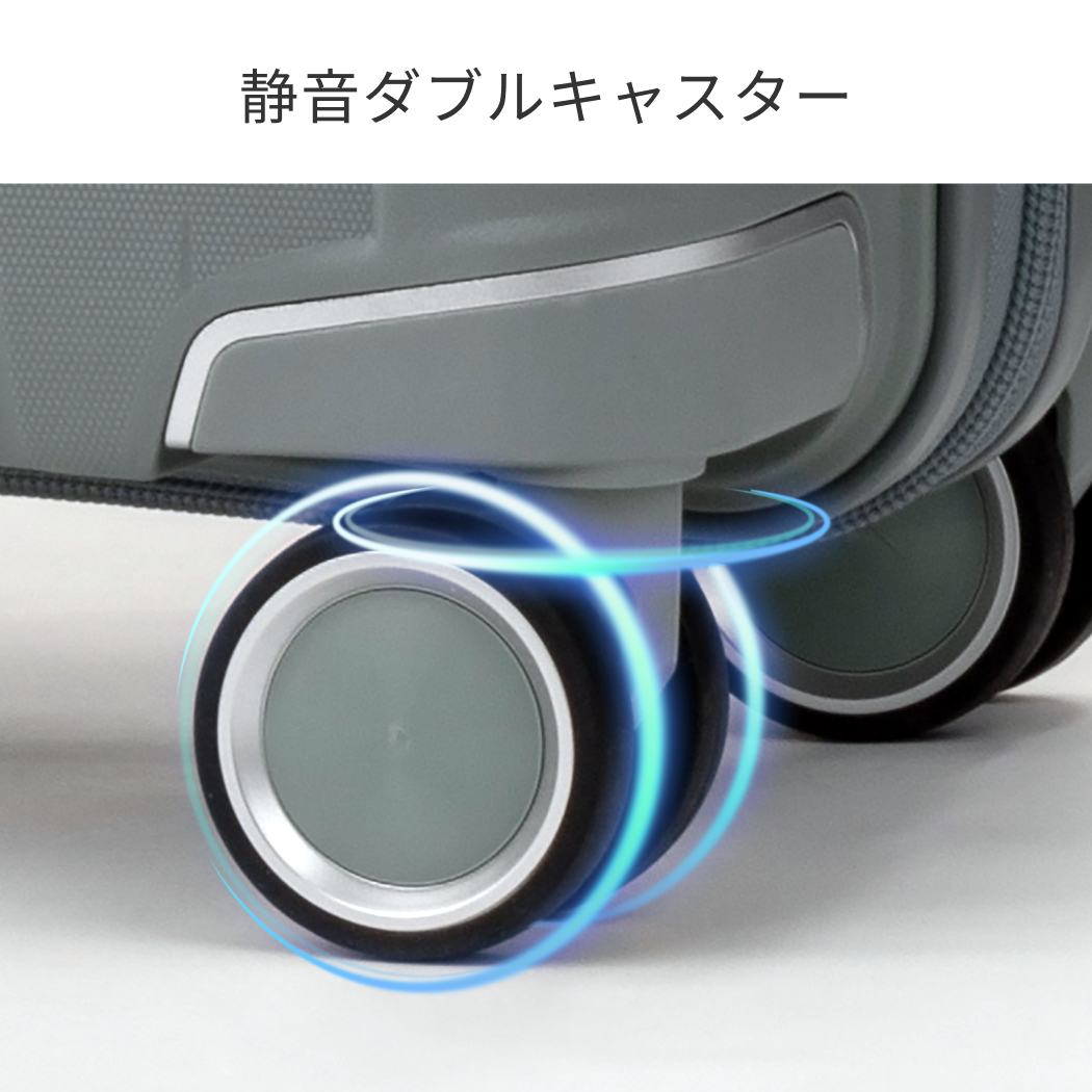 LW VITA 5304-69 スーツケース ファスナータイプ 軽量 大容量 1年保証