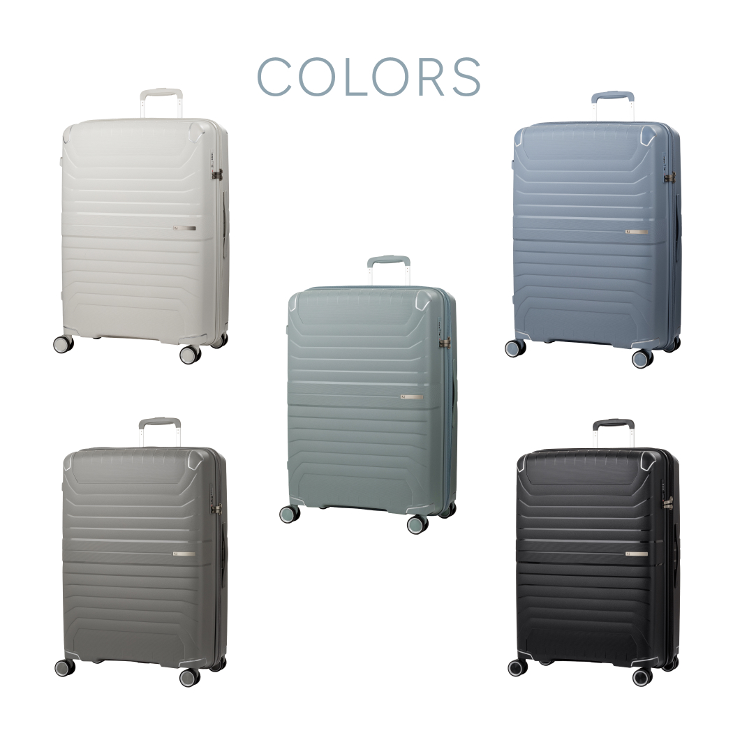 LW VITA 5304-69 スーツケース ファスナータイプ 軽量 大容量 1年保証