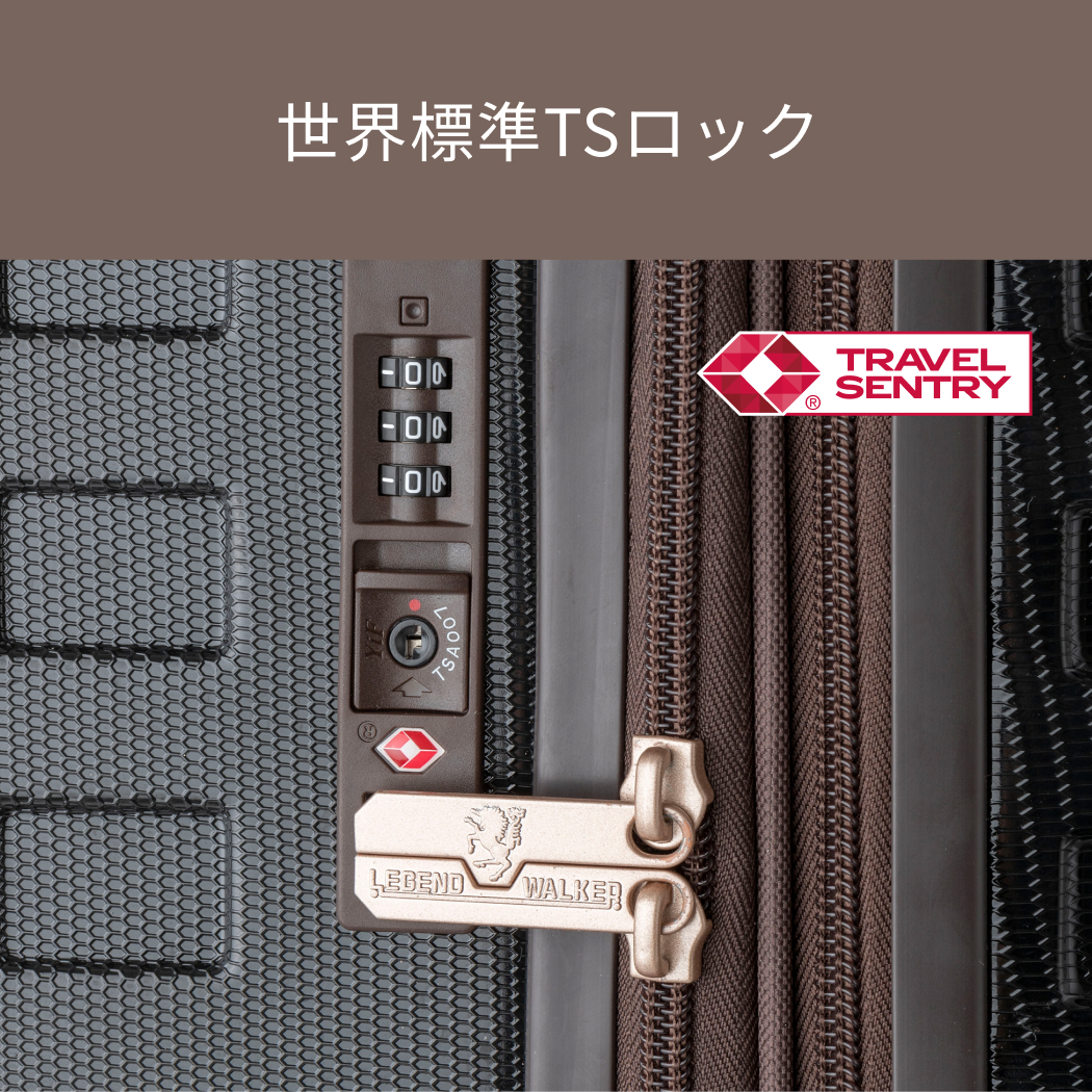 LEGEND WALKER デッキ・ジッパープラス 5514-49 スーツケース キャリー