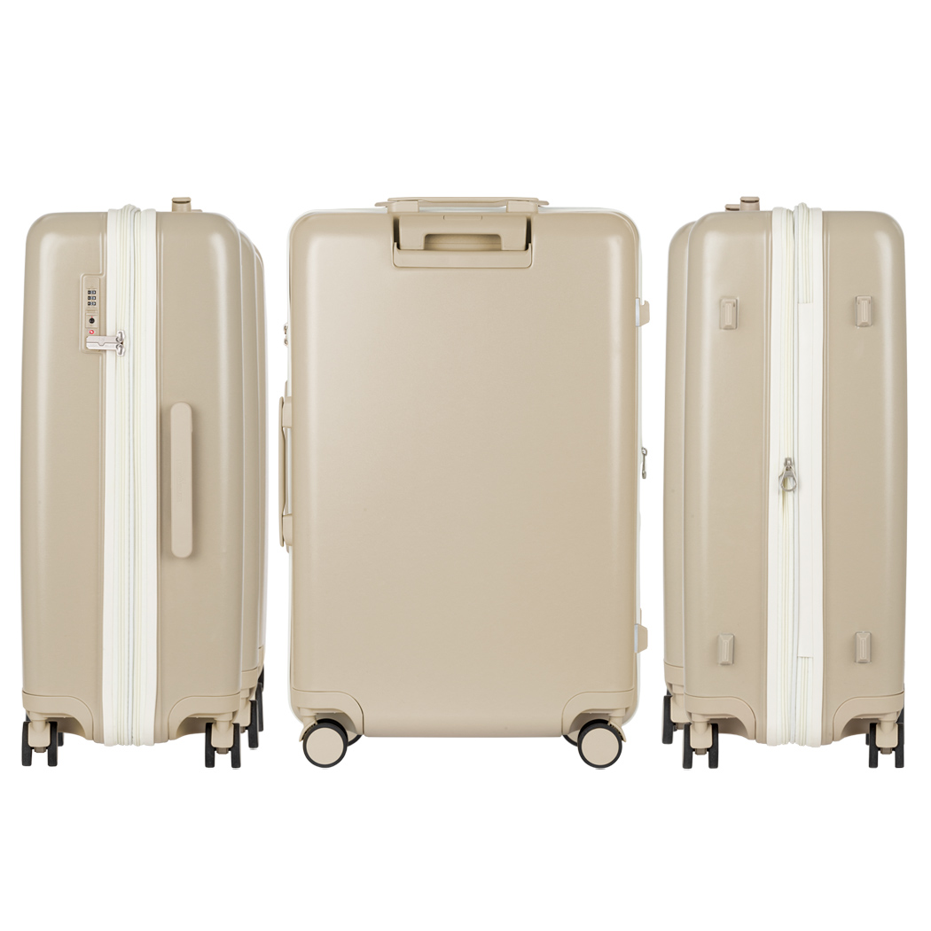 スーツケース Lサイズ キャリーケース 軽量 ファスナータイプ ダイヤル 