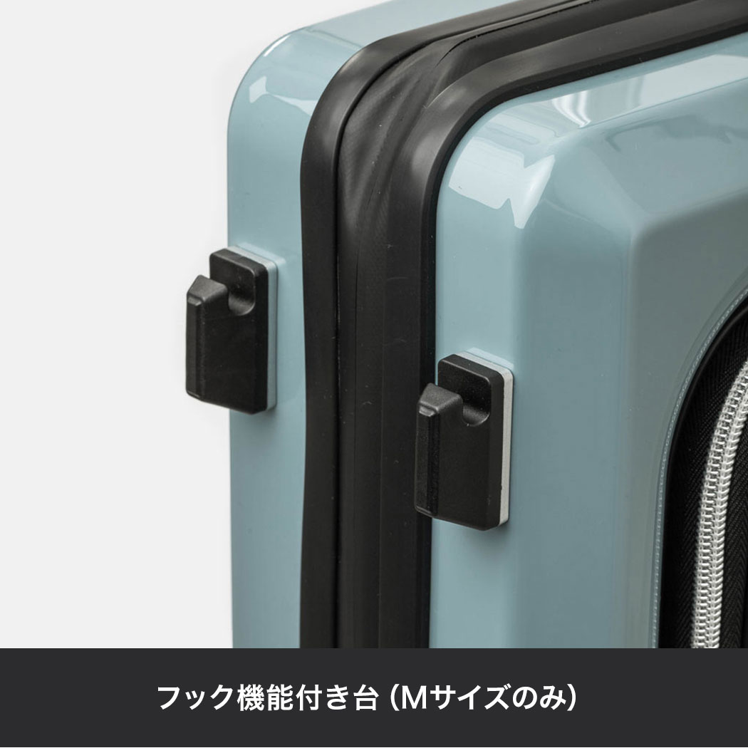 スーツケース キャリーケース 容量拡張機能 軽量 シンプル ファスナータイプ ダイヤル式 Mサイズ レジェンドウォーカー 3〜5日 FIT フィット 6031-60｜travelworld｜12