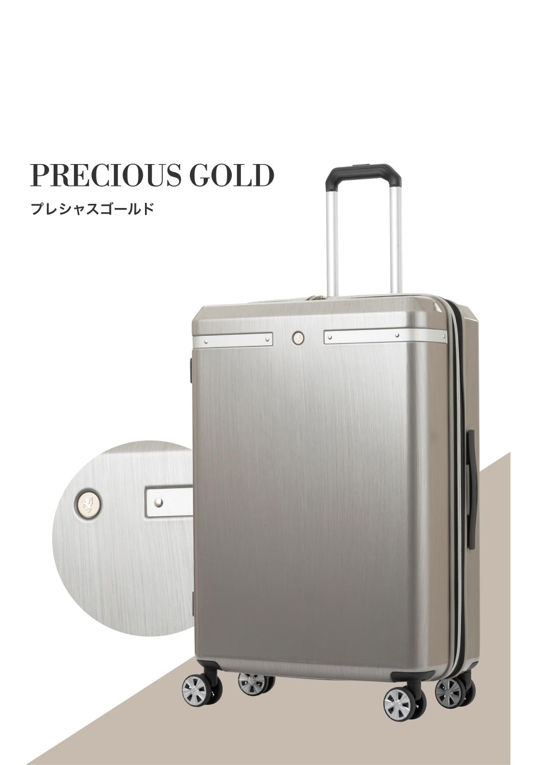 スーツケース キャリーケース ファスナータイプ 軽量 キャスター