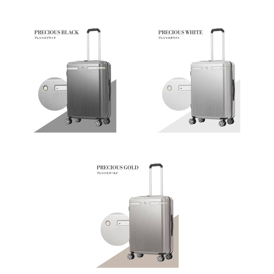 アウトレット スーツケース ファスナータイプ 軽量 容量拡張 キャスターストッパー Mサイズ レジェンドウォーカー 5〜7泊 6721-47 A-BEAUTE 送料無料｜travelworld｜07