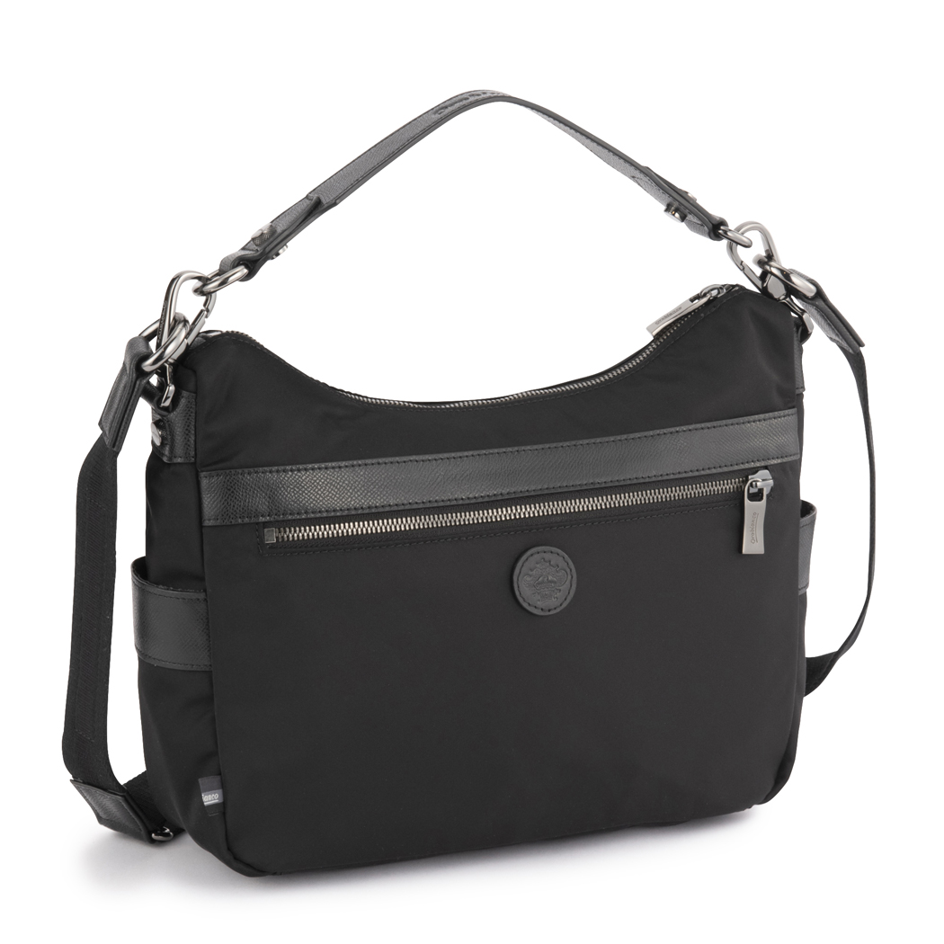 【無料ラッピング】オロビアンコ orobianco ショルダーバッグ メンズ 牛革 リサイクルナイロン 正規品 orobianco-92954 SOLO PER TE ソロペルテ 送料無料の画像