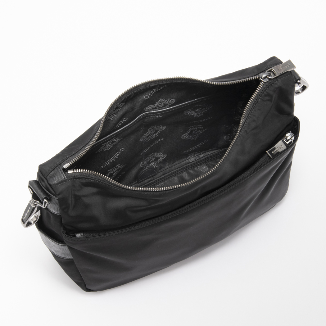 【無料ラッピング】オロビアンコ orobianco ショルダーバッグ メンズ 牛革 リサイクルナイロン 正規品 orobianco-92954 SOLO PER TE ソロペルテ 送料無料の画像