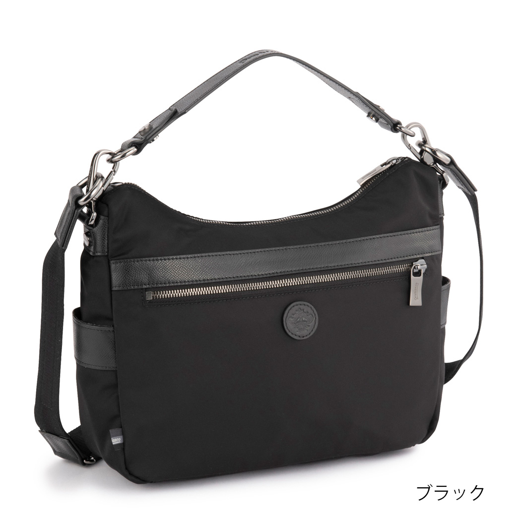 【無料ラッピング】オロビアンコ orobianco ショルダーバッグ メンズ 牛革 リサイクルナイロン 正規品 orobianco-92954 SOLO PER TE ソロペルテ 送料無料の画像