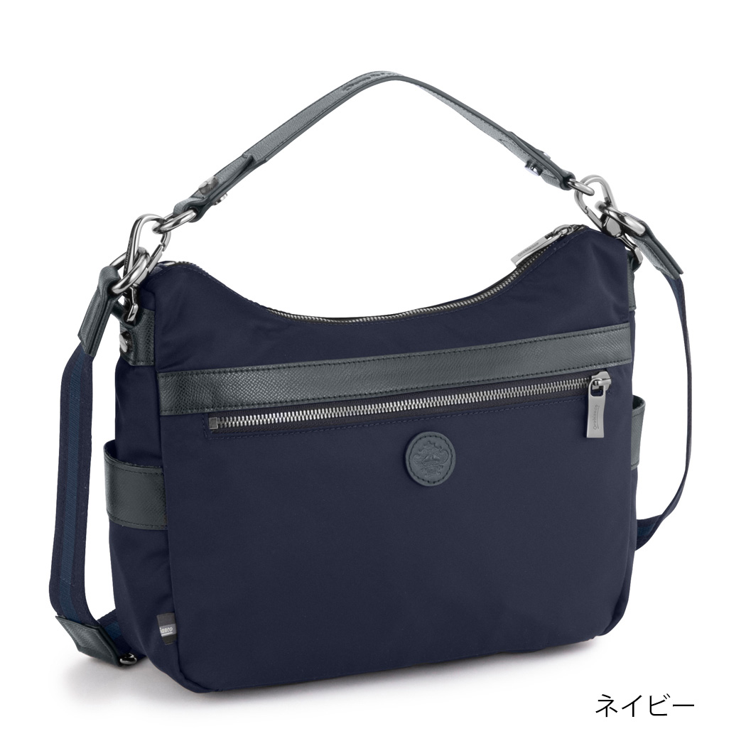 【無料ラッピング】オロビアンコ orobianco ショルダーバッグ メンズ 牛革 リサイクルナイロン 正規品 orobianco-92954 SOLO PER TE ソロペルテ 送料無料の画像
