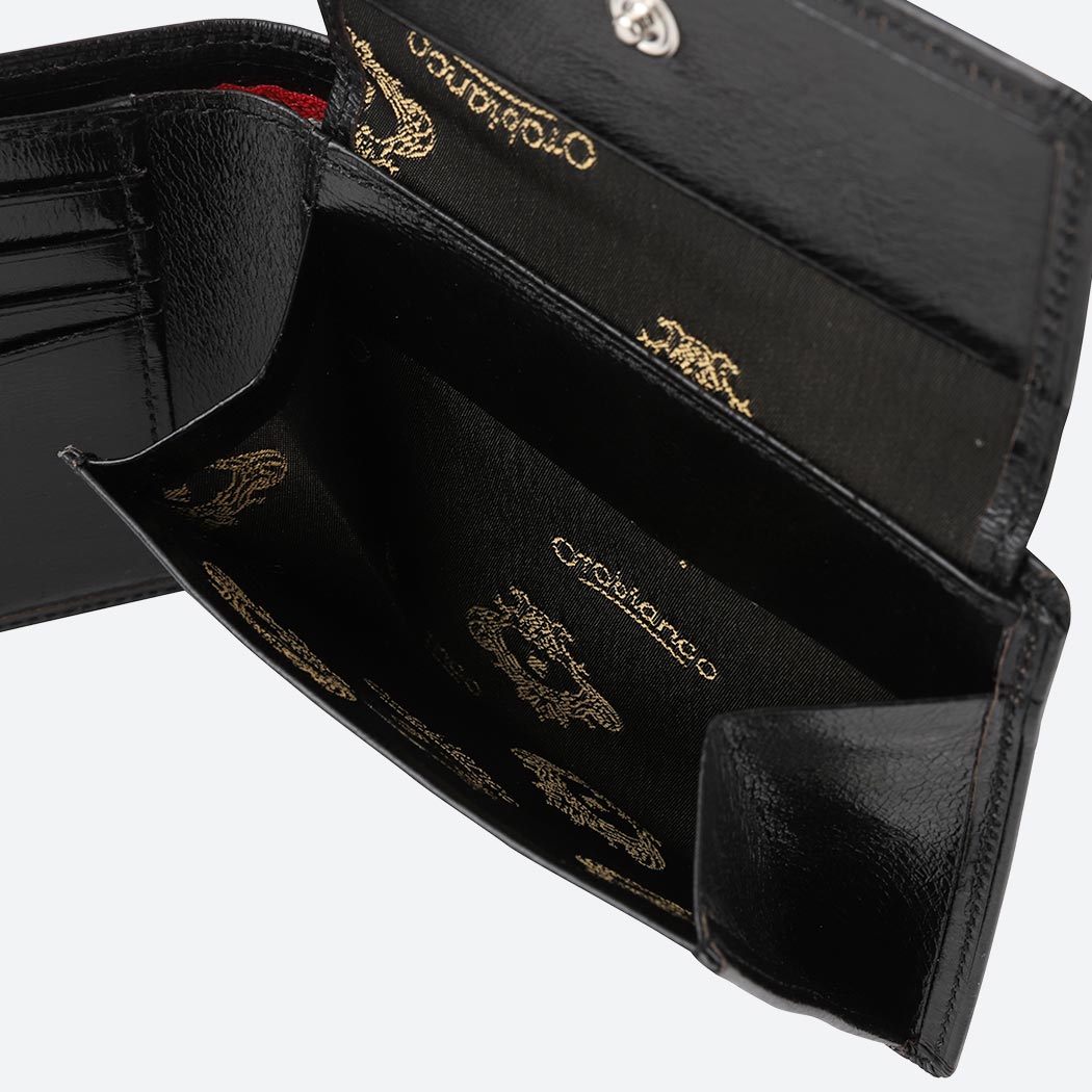 orobianco オロビアンコ 二つ折り財布 パティナ キップレザー