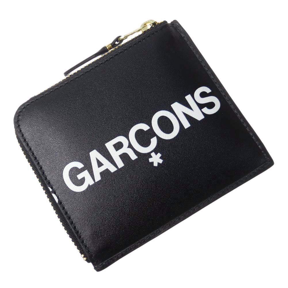 New限定品 Comme Des Garcons コムデギャルソン メンズコインケース 財布 Huge Logo Sa3100hl ブラック 第1位獲得 Stonerivergear Com