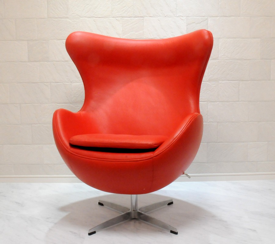 シルバーピーチ ARNE JACOBSEN エッグチェア アルネヤコブセン