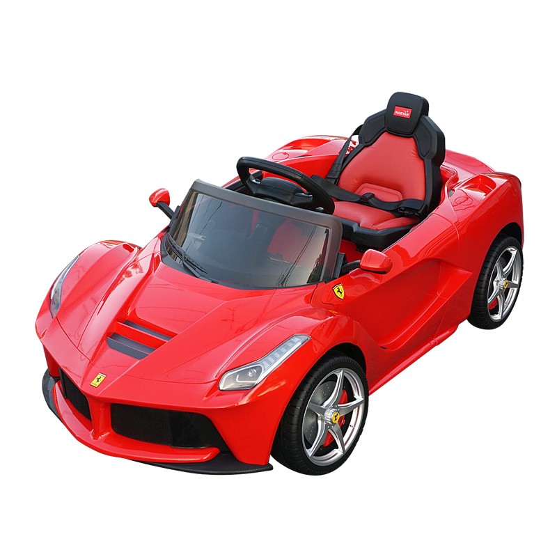 フェラーリ正規ライセンス ラフェラーリ　電動乗用玩具 リモコン操作可能 Ferrari LaFerrari キッズカー 電動カー スポーツカー  スーパーカー ラジコン