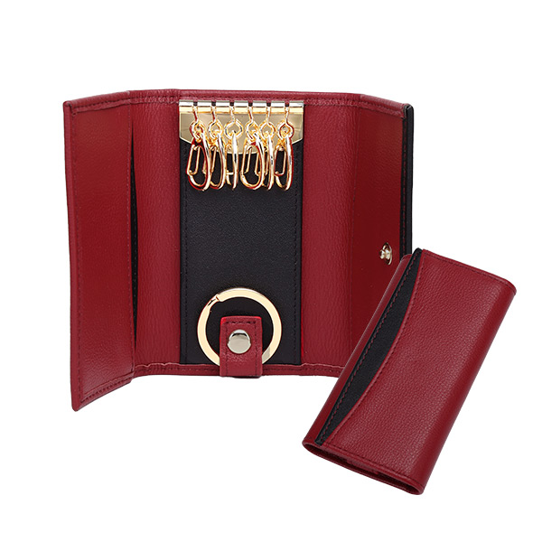 名入れ 2色使い本革キーケース 名前入り キーケース プレゼント メンズ