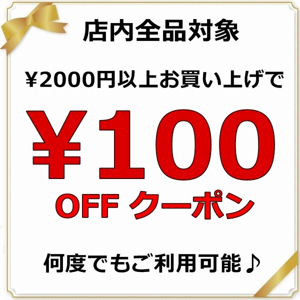 【トレジャーハウス！Yahoo!ショップ】100円OFF！クーポン【店内全品対象】