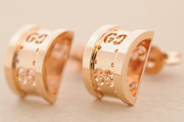 Gucci ピアス メンズ ゴールド Iucn Water