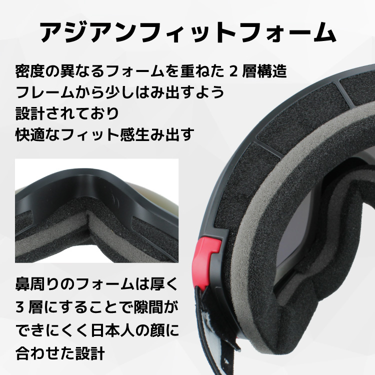 ゴーグル スキーゴーグル スノーゴーグル スノ...の詳細画像5