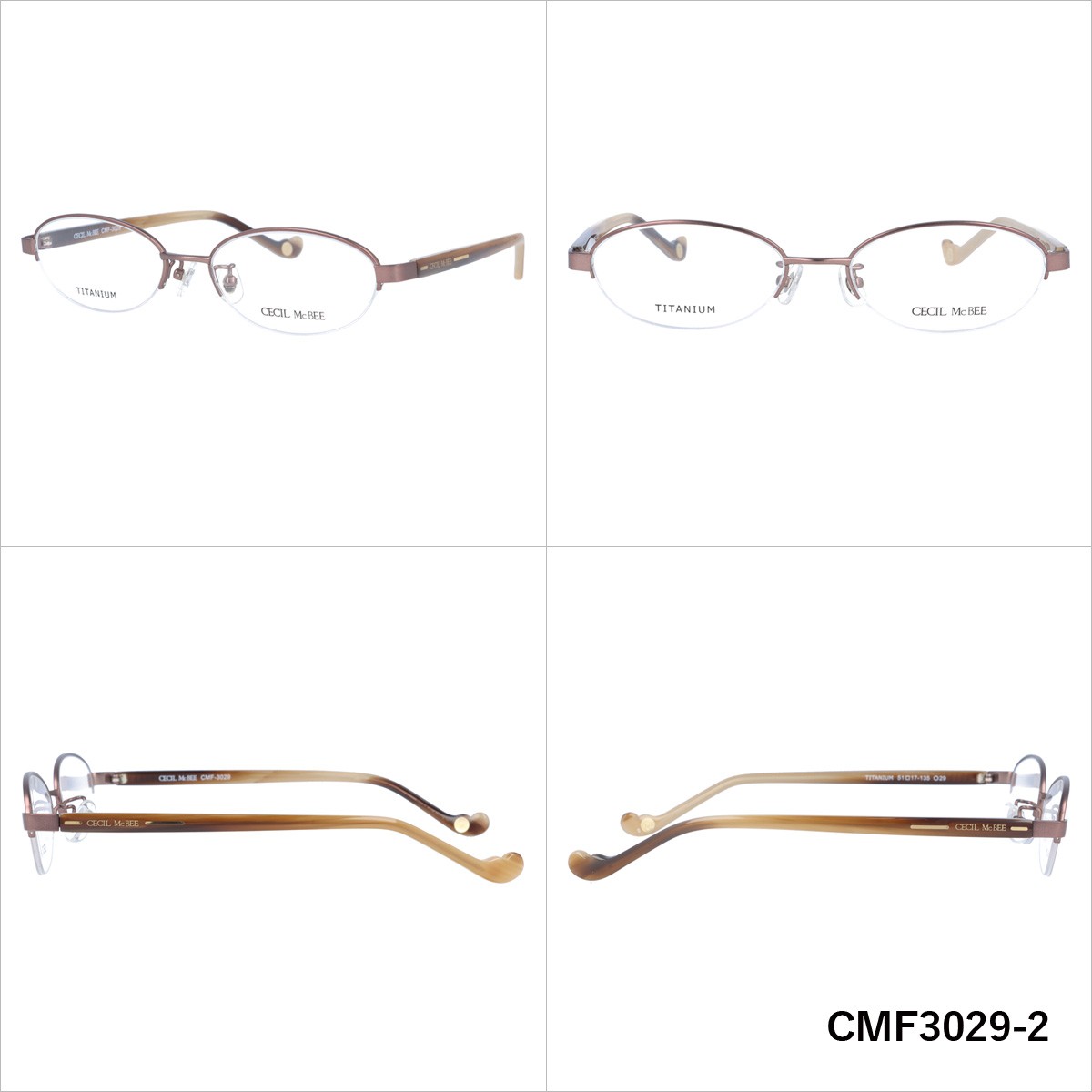 CECIL McBEE セシルマクビー メガネ フレーム ブランド