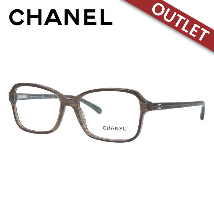 訳あり アウトレット メガネ フレーム シャネル CHANEL メガネ PC 老眼鏡 伊達 ブランド CH3317 C1514 54 [送料込]