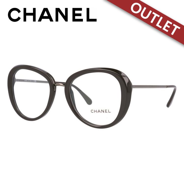 訳あり アウトレット メガネ フレーム シャネル CHANEL メガネ PC 老眼鏡 伊達 ブランド CH3380 1648 52｜treasureland｜02